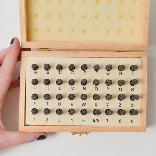 Tekton 5/32" Letter and Number Punch Set