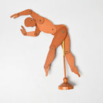 Vintage Xonex Wooden Drawing Figure