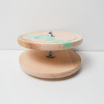 Large Threaded Spool with Swivel Base