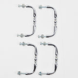 Silver Tone Drawer Pulls - Set of 4