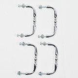 Silver Tone Drawer Pulls - Set of 4