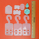 Assorted Tag Shape Silicone Molds