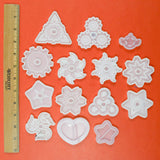 Assorted Gear + Star Shape Silicone Molds