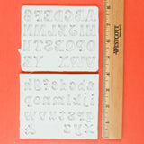 Groovy Alphabet Silicone Molds