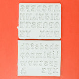 Groovy Alphabet Silicone Molds