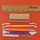 Assorted Clay Hand Tools