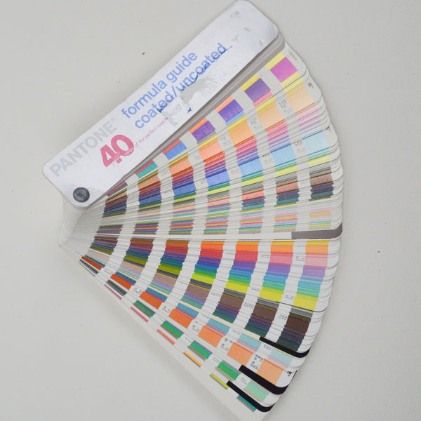 Pantone Formula Guide - Coated/Uncoated – Make & Mend