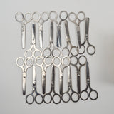 Blunt Tip Metal Scissors - 16 Pairs