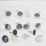 2 Inch Hook-and-Loop Backed Sanding Discs + Bits
