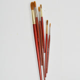 Winsor & Newton Sceptre + Sceptre Gold Round Paint Brushes - Set of 6