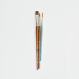 M. Grumbacher Control Plus Paint Brushes - Set of 3
