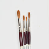 Liquitex Kolinsky Sable Round Paint Brushes - Set of 4