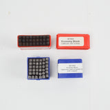 Upper + Lowercase Alphabet Metal Stamps