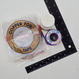 Copper Foil, Glasflux + Solder Wire