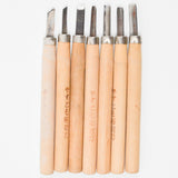 Yasutomo Wood Carving Tools - Set of 7