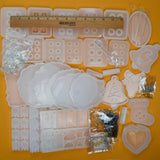Bead Silicone Molds + Assorted Cute and Holiday Silicone Molds