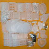 Bead Silicone Molds + Assorted Cute and Holiday Silicone Molds