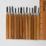 Handheld Carving Tools - Set of 12