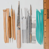 Clay Hand Tools - Set of 18