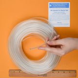Versilon 100 Ft Flexible Vinyl Tubing - 1/8" Inner Dimension, 1/4" Outer Dimension