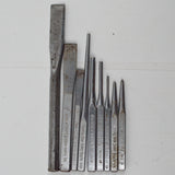 Metal Chisels + Punches