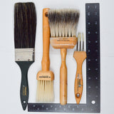 Whistler + Grumbacher Paintbrushes - Set of 4