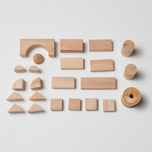 Small Wooden Blocks - Set of 23 Default Title