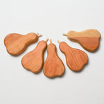 Wooden Pears - Set of 5 Default Title