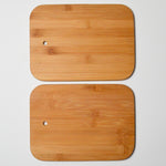 Mini Bamboo Cutting Boards - Set of 2