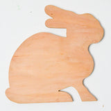 Wooden Rabbit Cutout