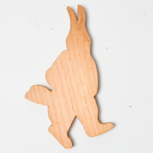 Wooden Rabbit Cutout