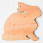 Wooden Rabbit Cutout