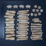 Assorted Wood Bundle - Set of 50