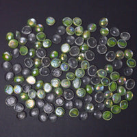 Green + Clear Flat Glass Marble Bundle