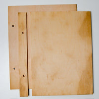 Wooden Book Cover Set - Broken