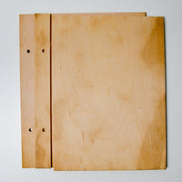 Wooden Book Cover Set - Broken