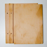 Wooden Book Cover Set - Broken