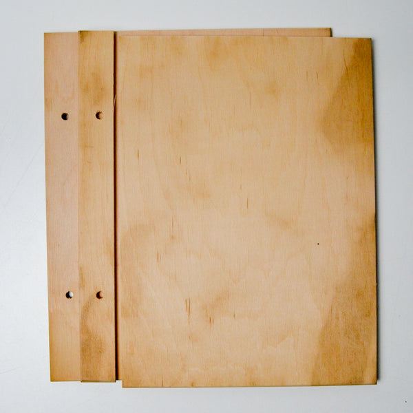 Wooden Book Cover Set - Broken