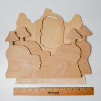 Wooden Silhouette Cutout Bundle