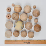 Assorted Wood Spheres + Knobs