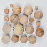 Assorted Wood Spheres + Knobs