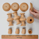 Round Decorative Wooden Shapes
