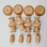 Round Decorative Wooden Shapes