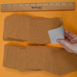 Cork Squares with Adhesive Backing