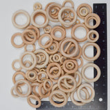 Assorted Wooden Rings