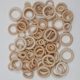 Assorted Wooden Rings