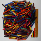 Colorful Rectangular Wooden Stick Bundle