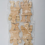 Unfinished Wood Nutcracker/Policeman Pull Ornaments