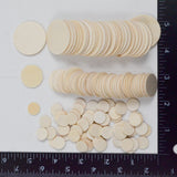 Assorted Wooden Discs