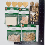 Assorted Wooden Shapes